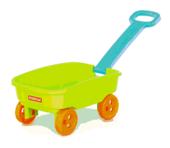 Полесье Тележка №3 с ручкой