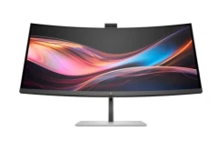 Монитор HP Europe/Series 7 Pro/734pm/34 ''/IPS/3440x1440 Pix/HDMI 2.0/DisplayPort™ 1.4/DisplayPort™ 1.4-out/5xUSB Type-A 10Gbps signaling rate (1 char