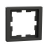 Рамка MERTEN MTN4010-6534 D-Life 1 постовая антрацит