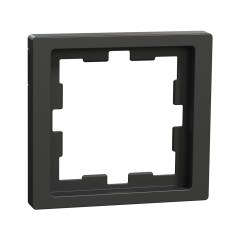 Рамка MERTEN MTN4010-6534 D-Life 1 постовая антрацит