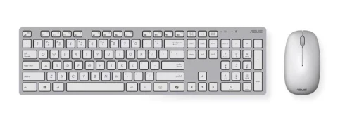 Клавиатура и манипулятор Asus/W5000 Wireless Keyboard and Mouse Set White/Беспроводной