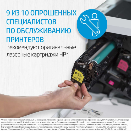 Картридж HP 207A Black LaserJet Toner Cartridge для HP Color LaserJet Pro M255/MFP M282/ M283