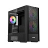 Компьютерный корпус 1STPLAYER AU7 Black без Б/П