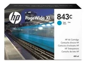 Картридж HP Europe/843C PageWide XL/Струйный/голубой/400 мл