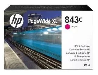 Картридж HP Europe/843C PageWide XL/Струйный/пурпурный/400 мл