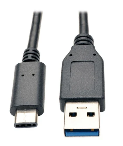 Кабель TrippLite/USB-C-USB-A/USB-C to USB-A Cable (M/M), USB 3.1 Gen 1 (5 Gbps), Thunderbolt 3 Compatible, 3 ft. (0.91 m)/0,91 м