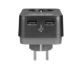 Сетевой фильтр APC/Essential SurgeArrest 1 Outlet Black/1 розет./16 А/2 USB Ports Black/230V