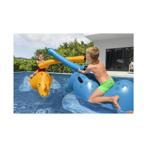 Надувная игрушка Bestway 41522 в виде носорога для плавания (2 шт в наборе)