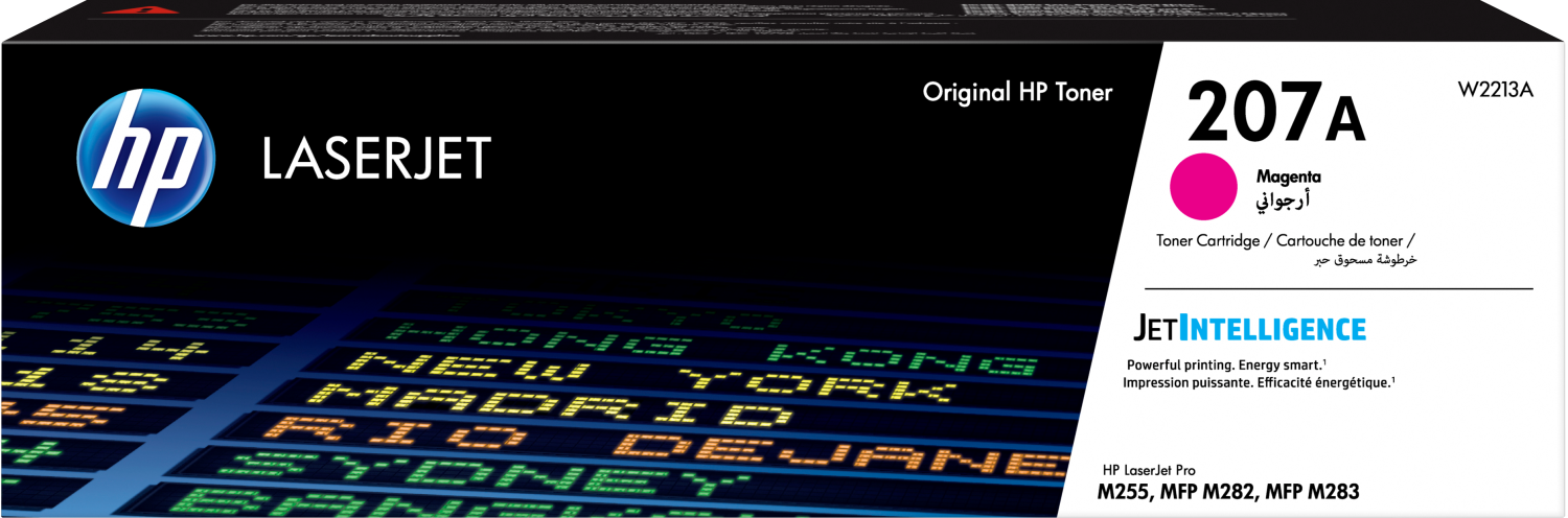 Картридж HP 207A Magenta LaserJet Toner Cartridge для HP Color LaserJet Pro M255/MFP M282/ M283