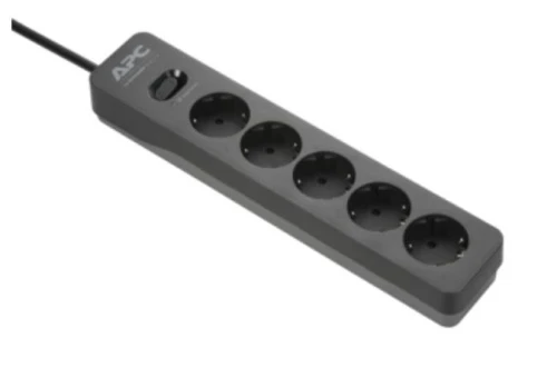 Сетевой фильтр APC/Essential SurgeArrest 5 Outlet Black/5 розет./1,52 м/10 А/230V
