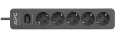 Сетевой фильтр APC/Essential SurgeArrest 5 Outlet Black/5 розет./1,52 м/10 А/230V