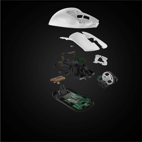 Мышь игровая беспроводная Logitech PRO X SUPERLIGHT, WHITE (M/N: MR0086 / CU0021)