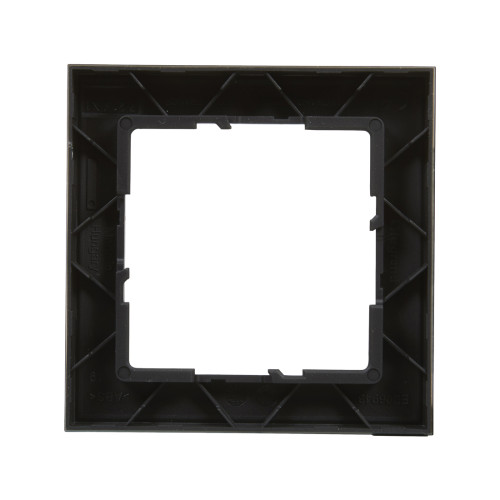 Рамка декор. универсальная 1-постовая Suno Антрацит