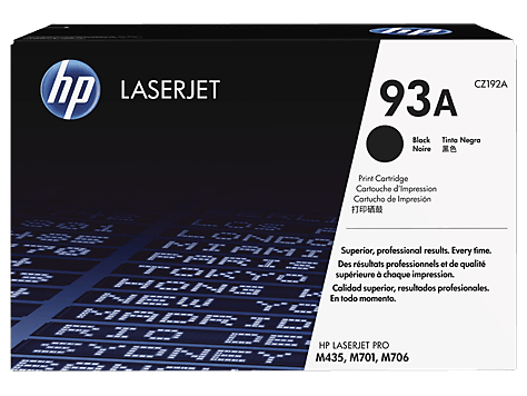 HP 93A Black LaserJet Toner Cartridge для HP LaserJet M435