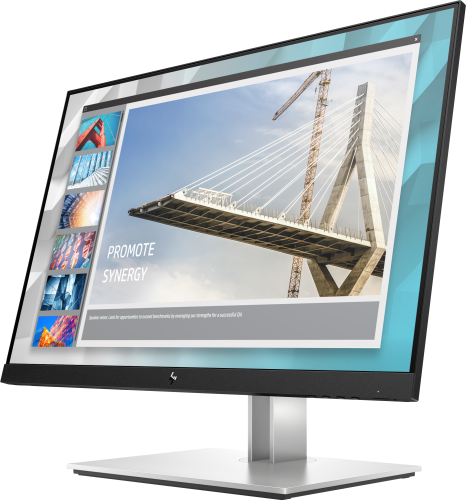 Монитор LCD 24'' [16:9] 1920х1200(WUXGA) IPS, nonGLARE, 60 Hz, 250 cd/m2, H178°/V178°, 1000:1, 20М:1, 16.7M, 5ms, VGA, HDMI, DP, USB-Hub, Height adj, Pivot, Tilt, Swivel, 1Y, Black,Silver