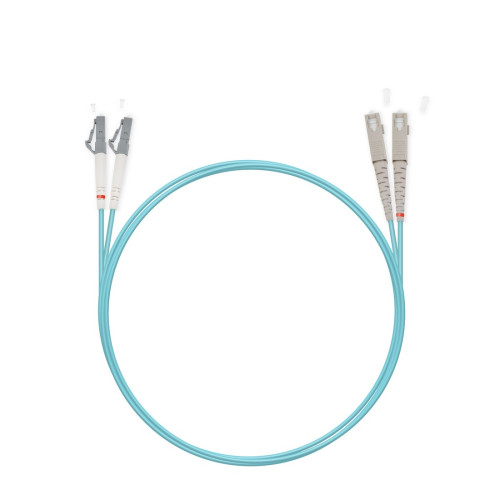 Патч Корд Оптоволоконный SC/UPC-LC/UPC MM OM3 50/125 Duplex 3.0мм 1 м