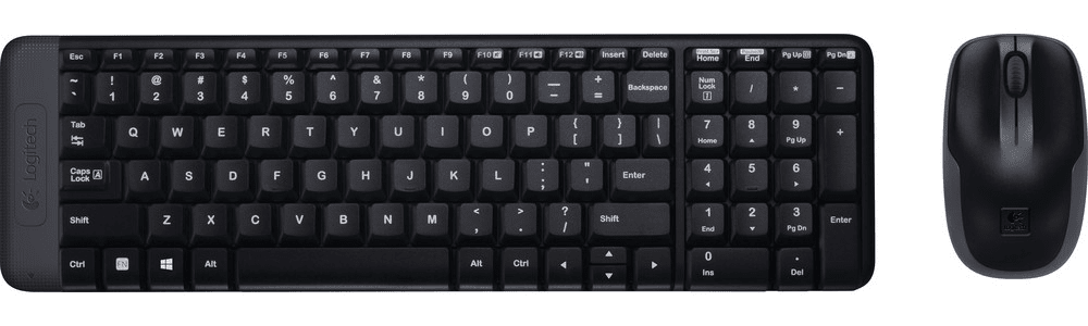 Комплект беспроводной Logitech MK220, черный 920-003169