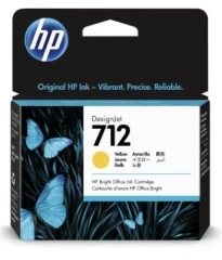 Картридж HP Europe/DesignJet/Струйный/№712/желтый/29 мл
