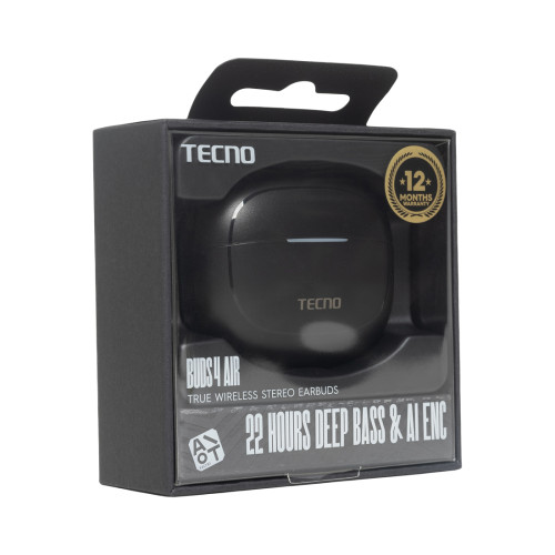 Наушники TECNO Buds 4 Air BD04 Air Black