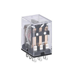 Промежуточное реле CHINT JZX-22F(D) 4 конт. с инд. LED 3А 220В DC