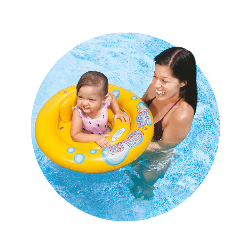 Надувной круг для плавания Intex 59574NP