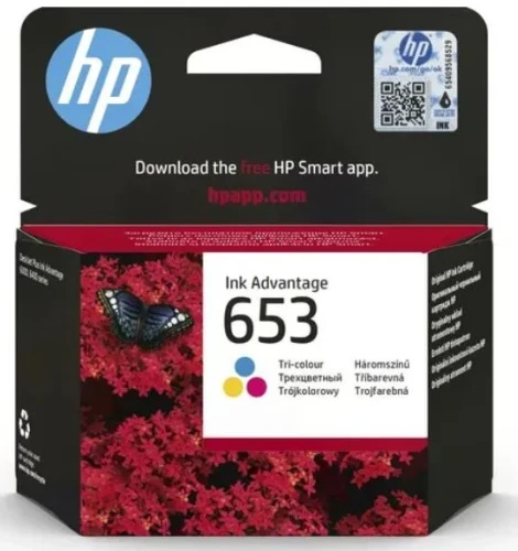 Картридж HP Europe/3YM74AE/Струйный/№653/Трехцветный