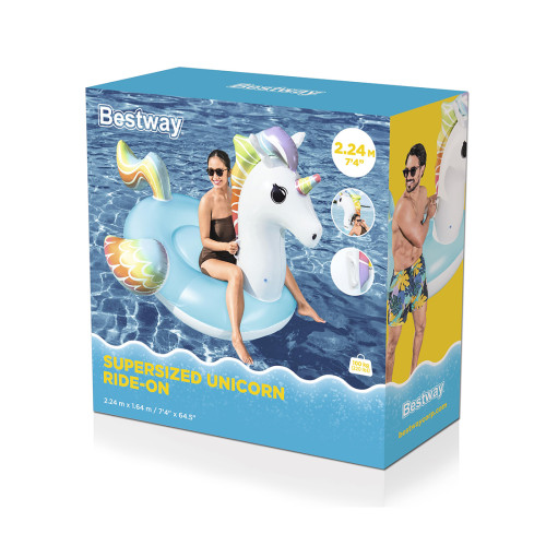 Надувная игрушка Bestway 41113 в форме единорога для плавания