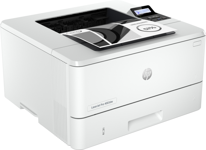 Принтер HP LaserJet Pro 4003dw (A4), 40 ppm, 256MB, 1.2 MHz, tray 100+250 pages, USB+Ethernet+Wi-Fii, Print Duplex, Duty - 80K pages