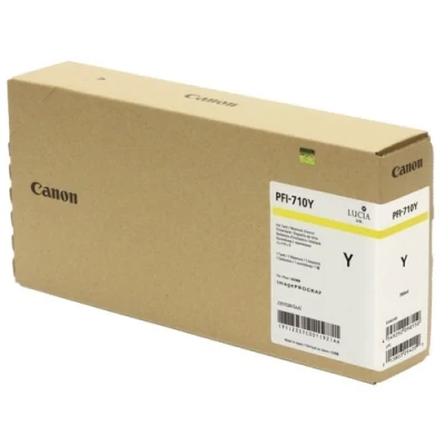 Картридж Canon/PFI-710YL/Струйный/желтый/№710/700 мл