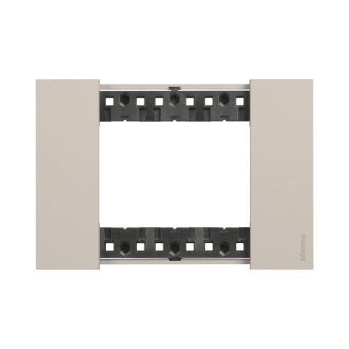 Рамка декоративная Bticino KA4803KM Living Now 3 модуля песочный