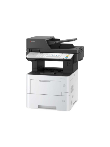 МФУ лазерное Kyocera ECOSYS MA4500ix (A4), монохромное, Printer/Scanner/Copier, 1200x1200 dpi, 45 ppm, 1.5 GB, 1.4 GHz, tray 100+500 sheets, RADF 75 sheets, USB+Ethernet, Duplex, EcoPrint, 7" touchscreen, HyPAS, drum 300k, starter toner 6k