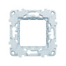 Суппорт SE NU7002 Unica Modular 2 модуля Zamak