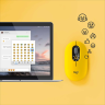 Мышь беспроводная Logitech POP MOUSE, Blast Yellow (M/N: MR0092)