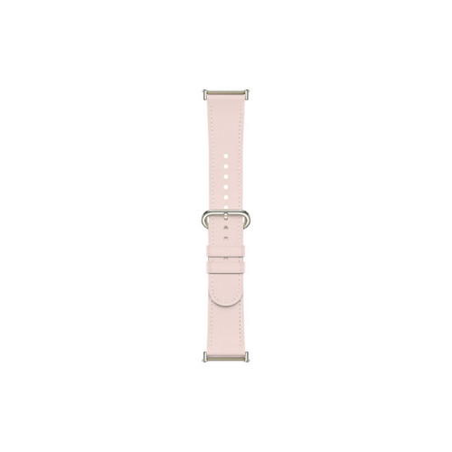 Кожаный сменный браслет Xiaomi Leather Quick Release Strap Sakura Pink