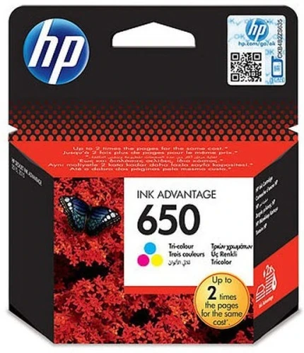 Картридж HP Europe/CZ102AE/Струйный/№650/трехцветный