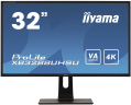 Монитор LCD 31.5'' [16:9] 3840x2160(UHD 4K) VA, nonGLARE, 300cd/m2, H178°/V178°, 3000:1, 80M:1, 1.07B, 3ms, DVI, 2xHDMI, DP, USB-Hub, Height adj, Tilt, Swivel, Speakers, Audio out, 3Y, Black