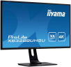 Монитор LCD 31.5'' [16:9] 3840x2160(UHD 4K) VA, nonGLARE, 300cd/m2, H178°/V178°, 3000:1, 80M:1, 1.07B, 3ms, DVI, 2xHDMI, DP, USB-Hub, Height adj, Tilt, Swivel, Speakers, Audio out, 3Y, Black