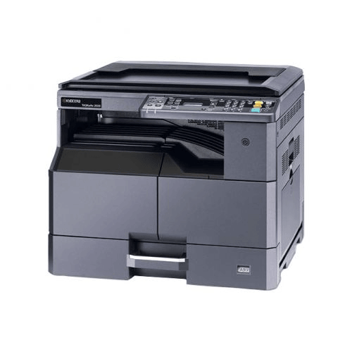 МФУ лазерное Kyocera TASKalfa 2021 (A3), Printer/Scanner/Copier, монохромное, 600 dpi, 20/10 ppm (A4/A3), 256 MB, 500 MHz, tray 100+300 sheets, USB 2.0, EcoPrint, без крышки сканера, drum 150k, starter toner 3k