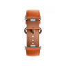 Кожаный сменный браслет Xiaomi Leather Quick Release Strap Coral orange