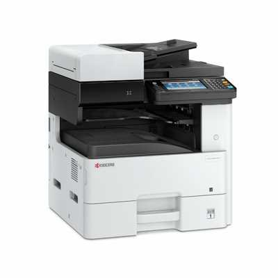 МФУ лазерное Kyocera ECOSYS M4132idn (A3), монохромное, Printer/Scanner/Copier, 1200x1200 dpi, 32/17 ppm (A4/A3), 1 GB, 1.2 GHz, tray 100+500 sheets, RADF 50 sheets, USB+Ethernet, Duplex, 7" touchscreen, HyPAS, drum 300k, starter toner 3k