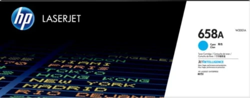 Картридж HP Europe/W2001A/658A/Лазерный цветной/голубой