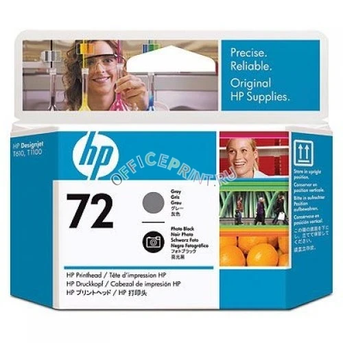Печатающая головка HP Europe/C9380A/Чернильный/черный/№72