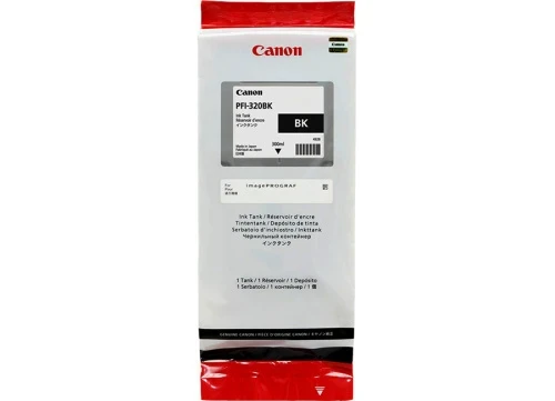 Картридж Canon/PFI-320 BK/Струйный/черный/№320/300 мл/для imagePROGRAF TM-200/TM-205/TM-300/TM-305