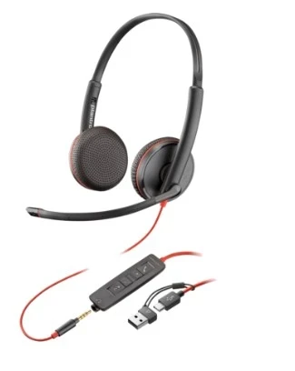 Наушники Poly/BW 3225 USB-C HS +USB- C/A (Bulk)