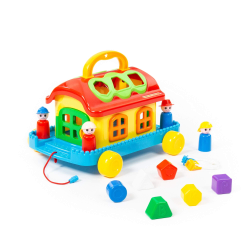 Полесье Сказочный домик на колёсиках (в сеточке)