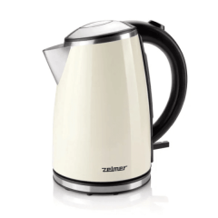 Электрический чайник Zelmer ZCK1274E цвет бежевый срок гарантии 2 года