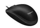 Мышь Logitech B100 Black (черная, оптическая 800dpi, USB, 1.8м) (арт. 910-003357, M/N: M-U0026)