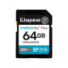 Карта памяти Kingston SDG4/64GB Canvas Go Plus Gen4 C10 UHS-I U3 V30 64GB
