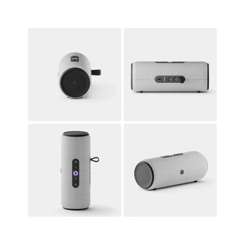 Портативная умная колонка Яндекс Станция Стрит с Алисой, 30 Вт, Серый