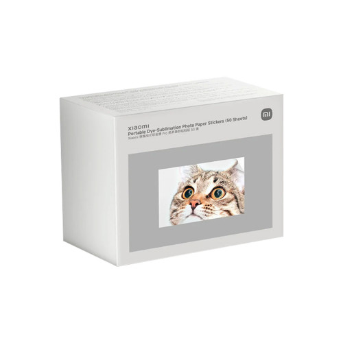 Фотобумага Xiaomi Portable Dye-Sublimation Photo Paper Stickers 50 Sheets